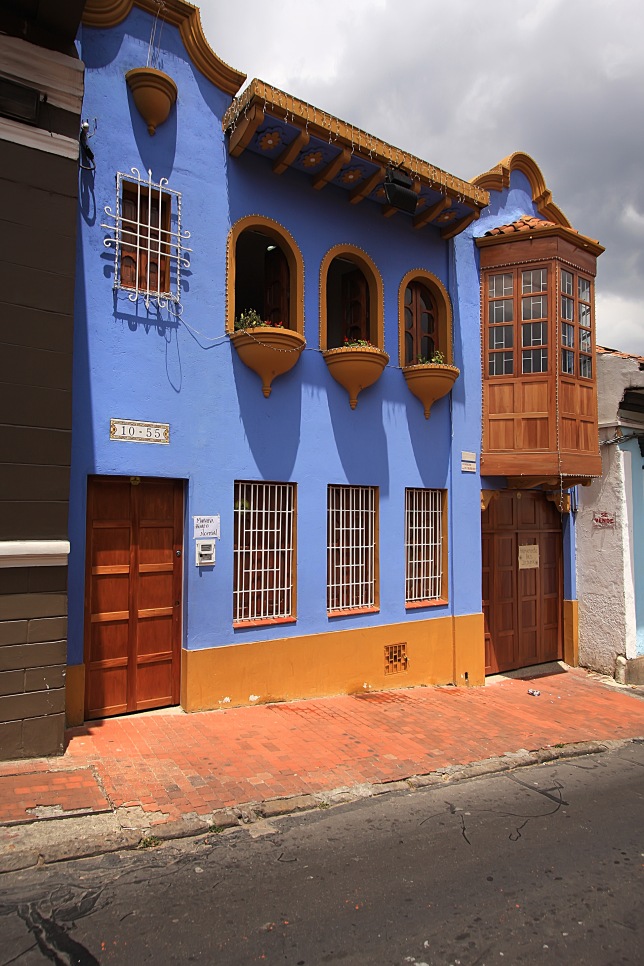 Colonial buildings in Bogota