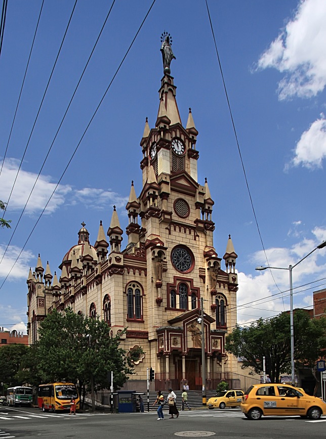 A church in Medellin