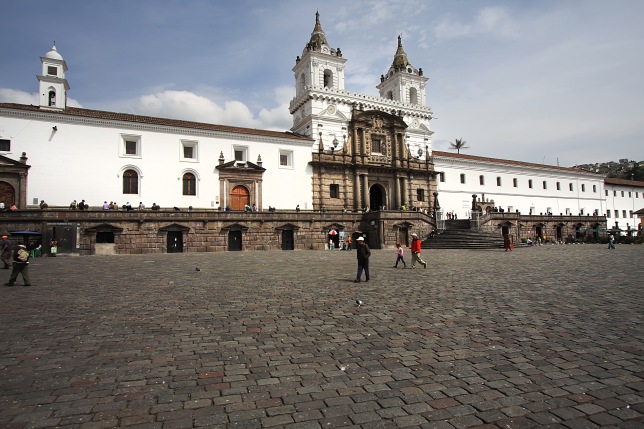 Quito's main plaza