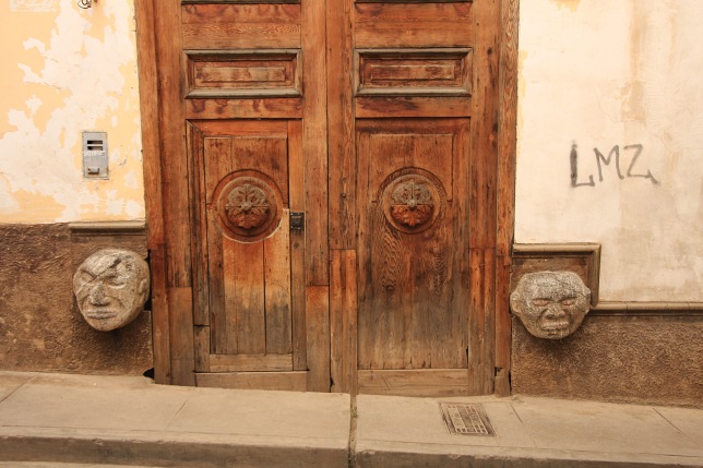 Old door in Caraz